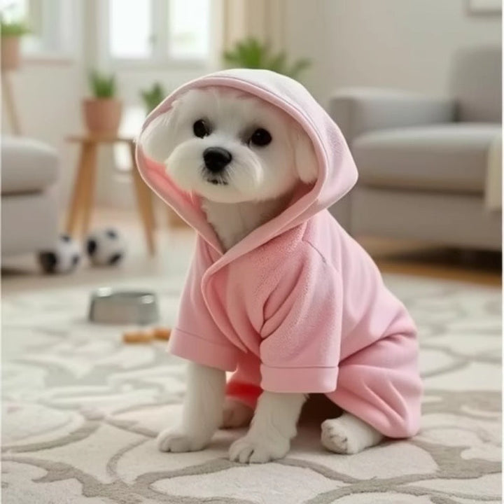 Experience Ultimate Comfort with Our Pet Wearable Bathrobe Bath Towel