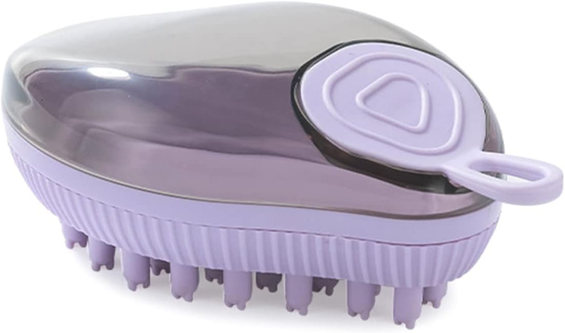 Transform Your Pet's Bath Time with the Pet Silicone Bath Brush