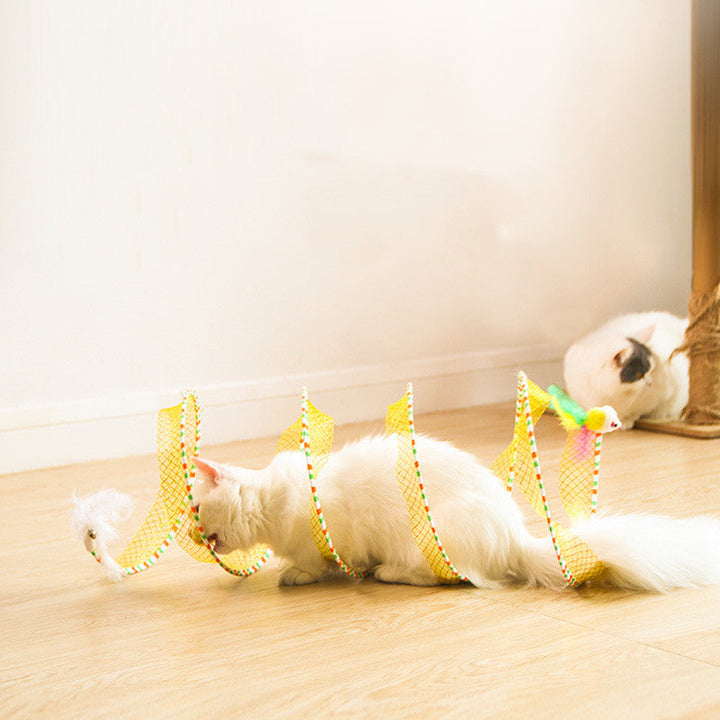 Discover the Joy of Play with the Pet Foldable Storage Tunnel Toy
